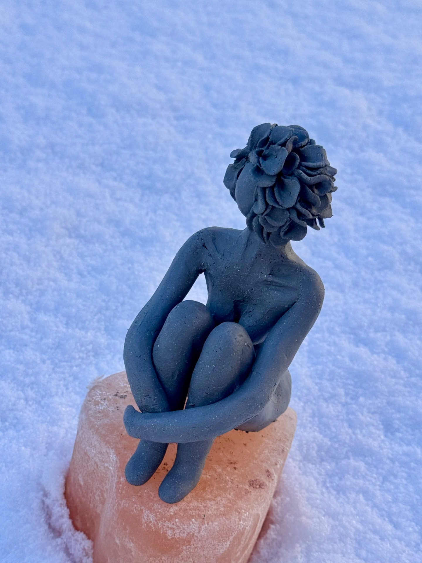 Je contemple la neige 